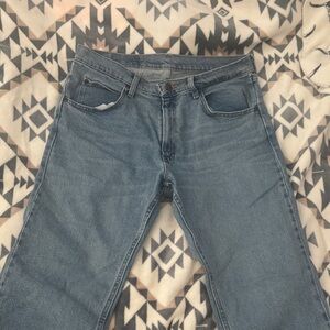 Wrangler Light Blue Straight Jeans